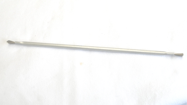 Staal Borstel - voor/achter 1 cm - 26,5 cm