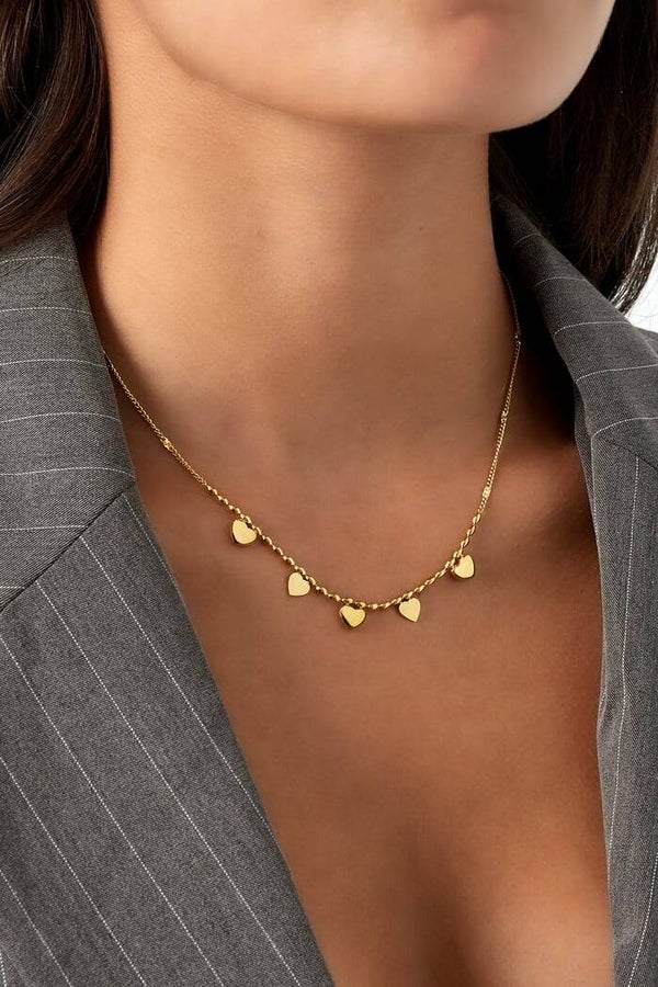 More hearts necklace