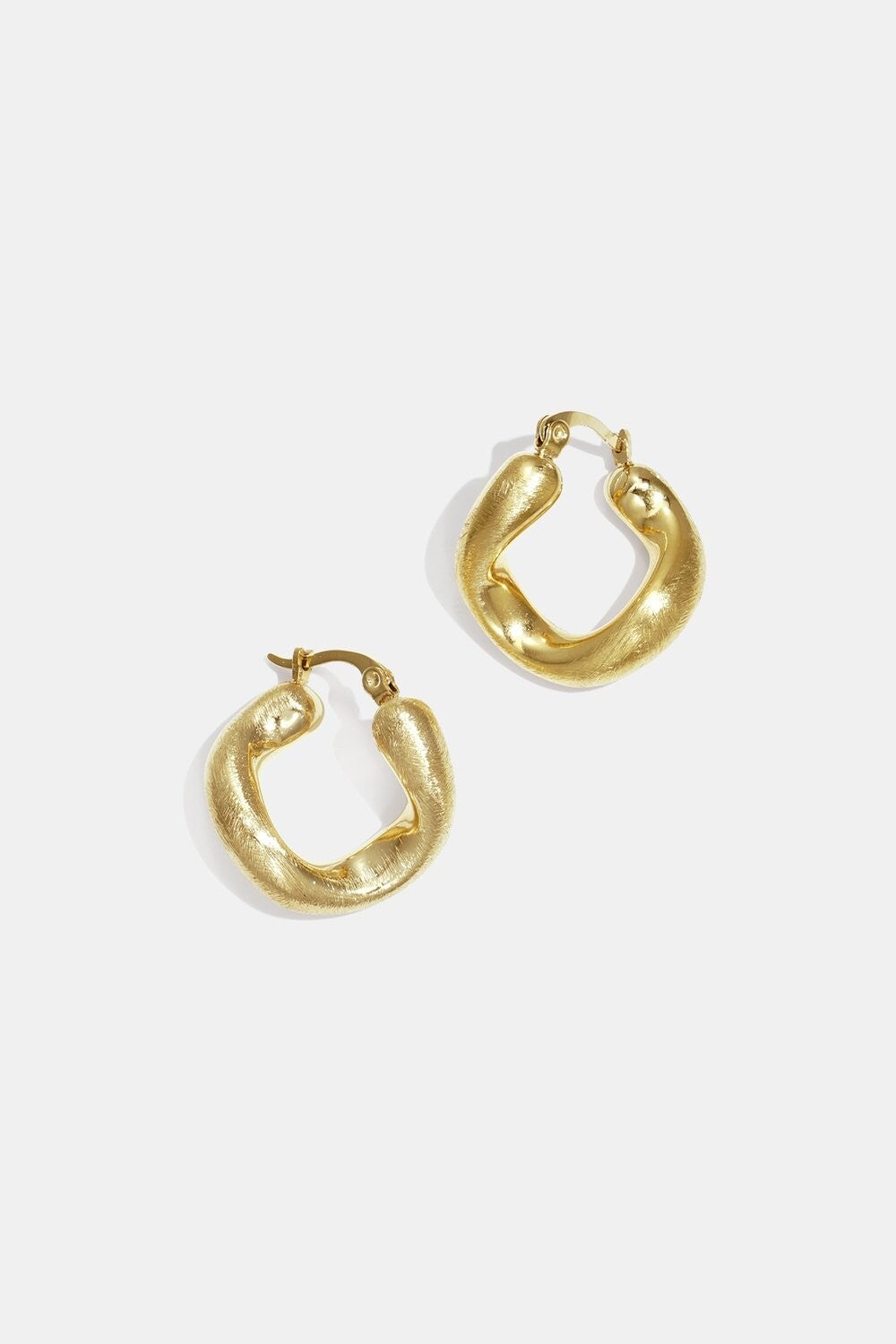 Hoop Earrings irregular shape