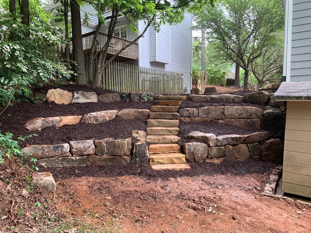 Retaining Wall Installation Woodstock GA | Catalan Landscaping