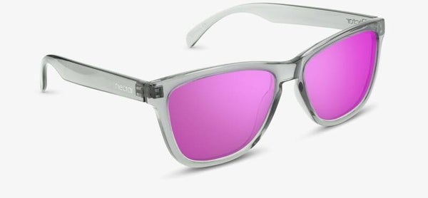 Chucktown transparent grey frame - pink lens
