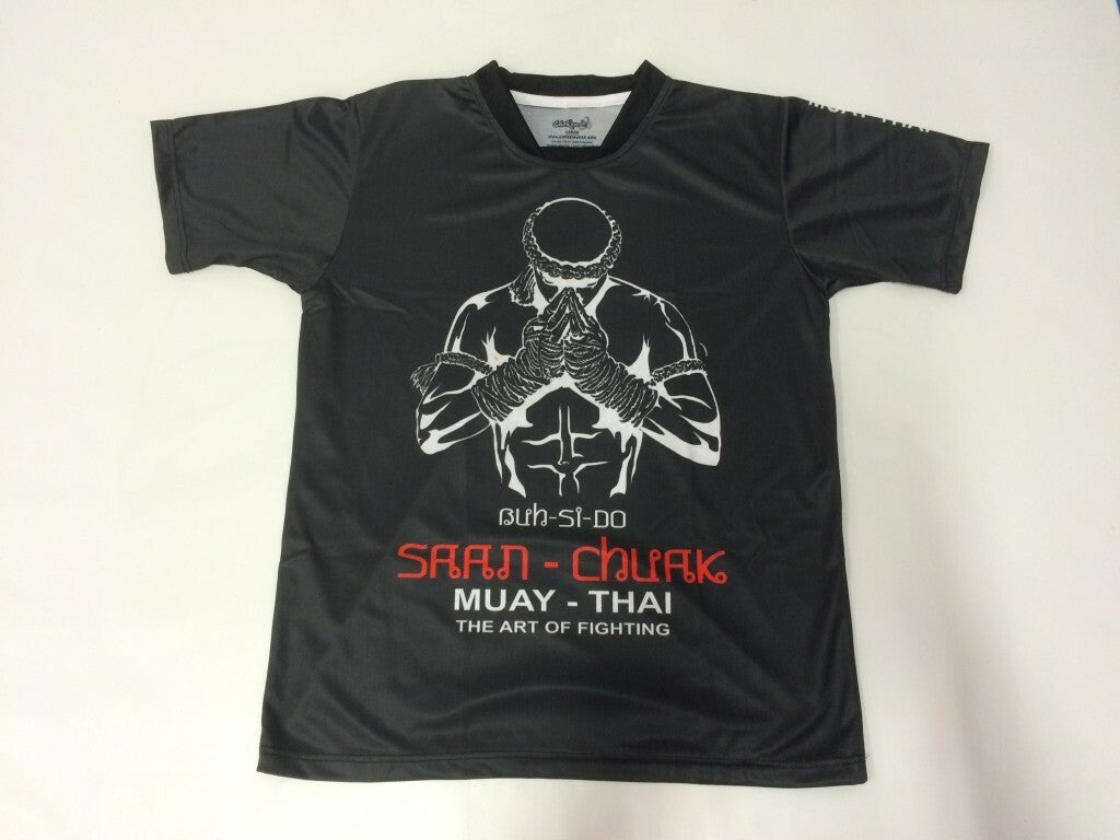 T-shirt Saan-Chuak zwart 