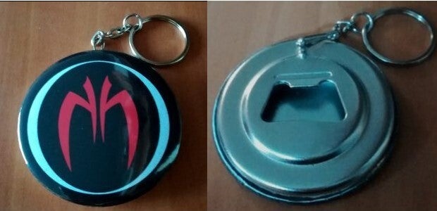 Llavero con destapador