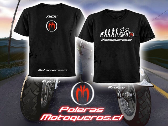 Polera Motoqueros.Cl