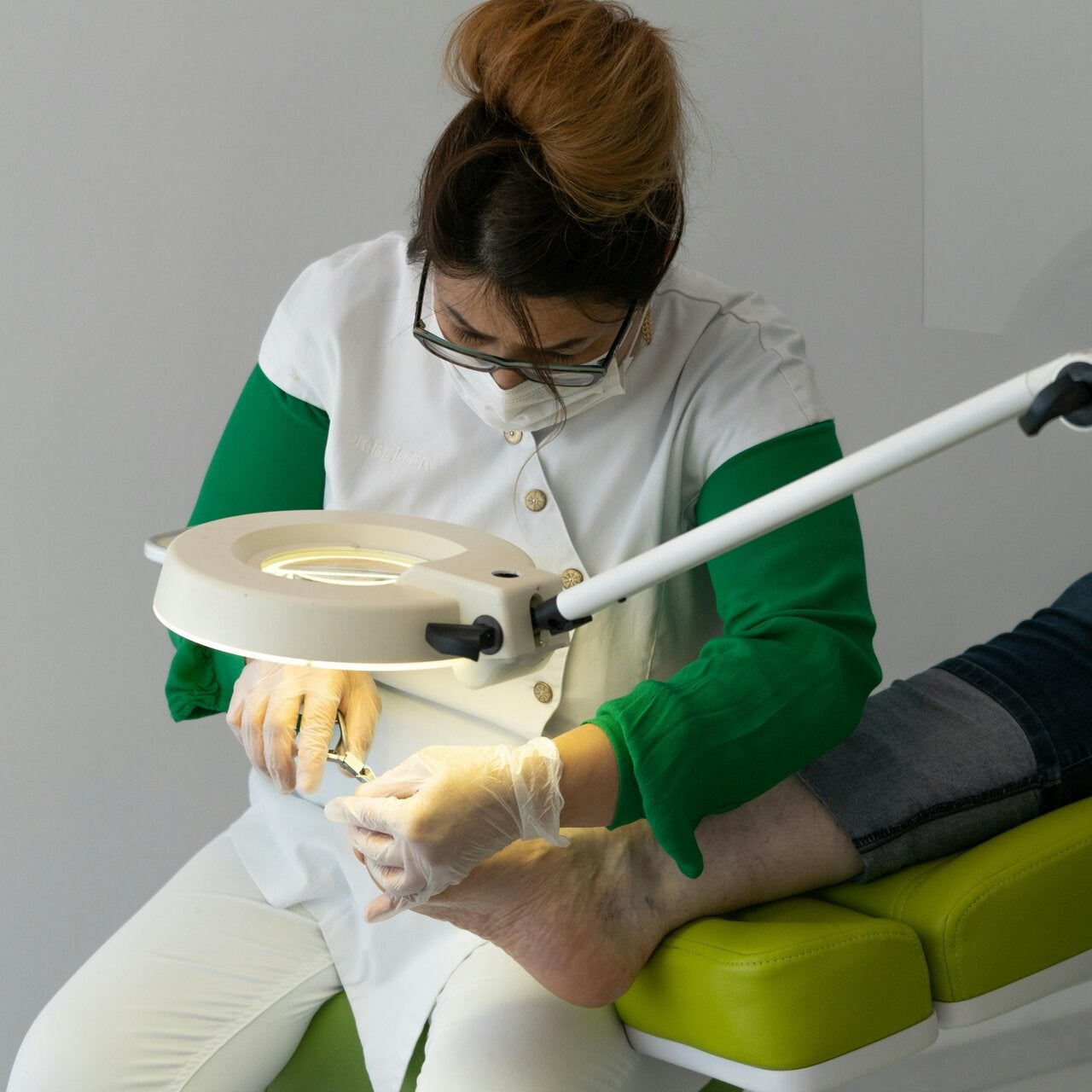 Podologische Behandlung, medizinische Fusspflege