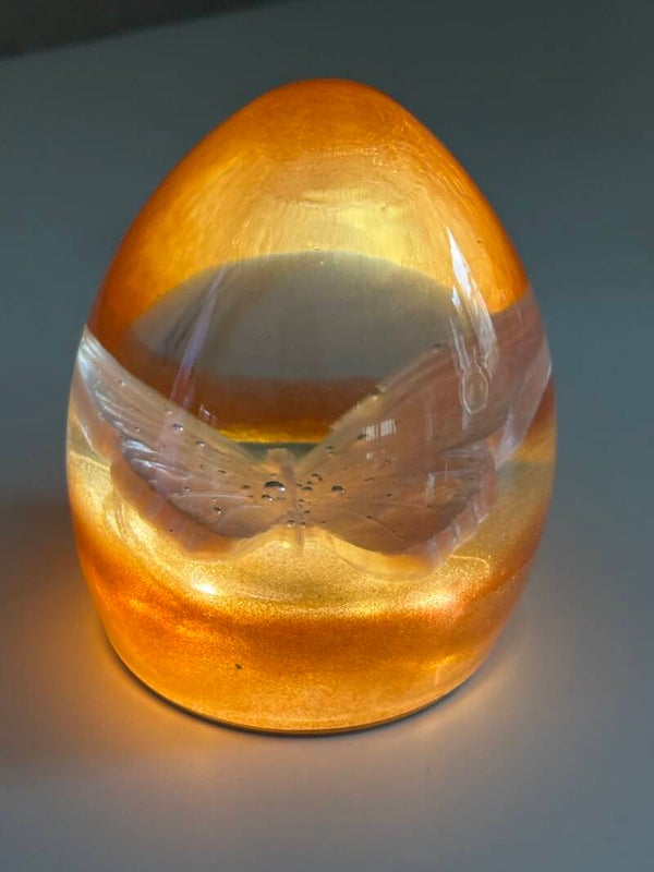 Sfeerlampje “Vlinder” roze