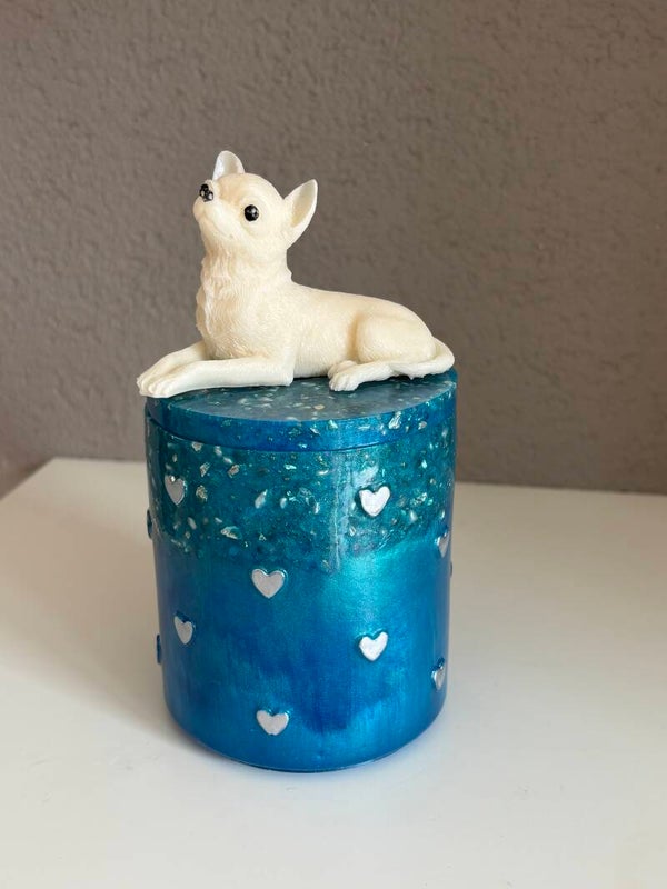 As-urn “chihuahua” rond