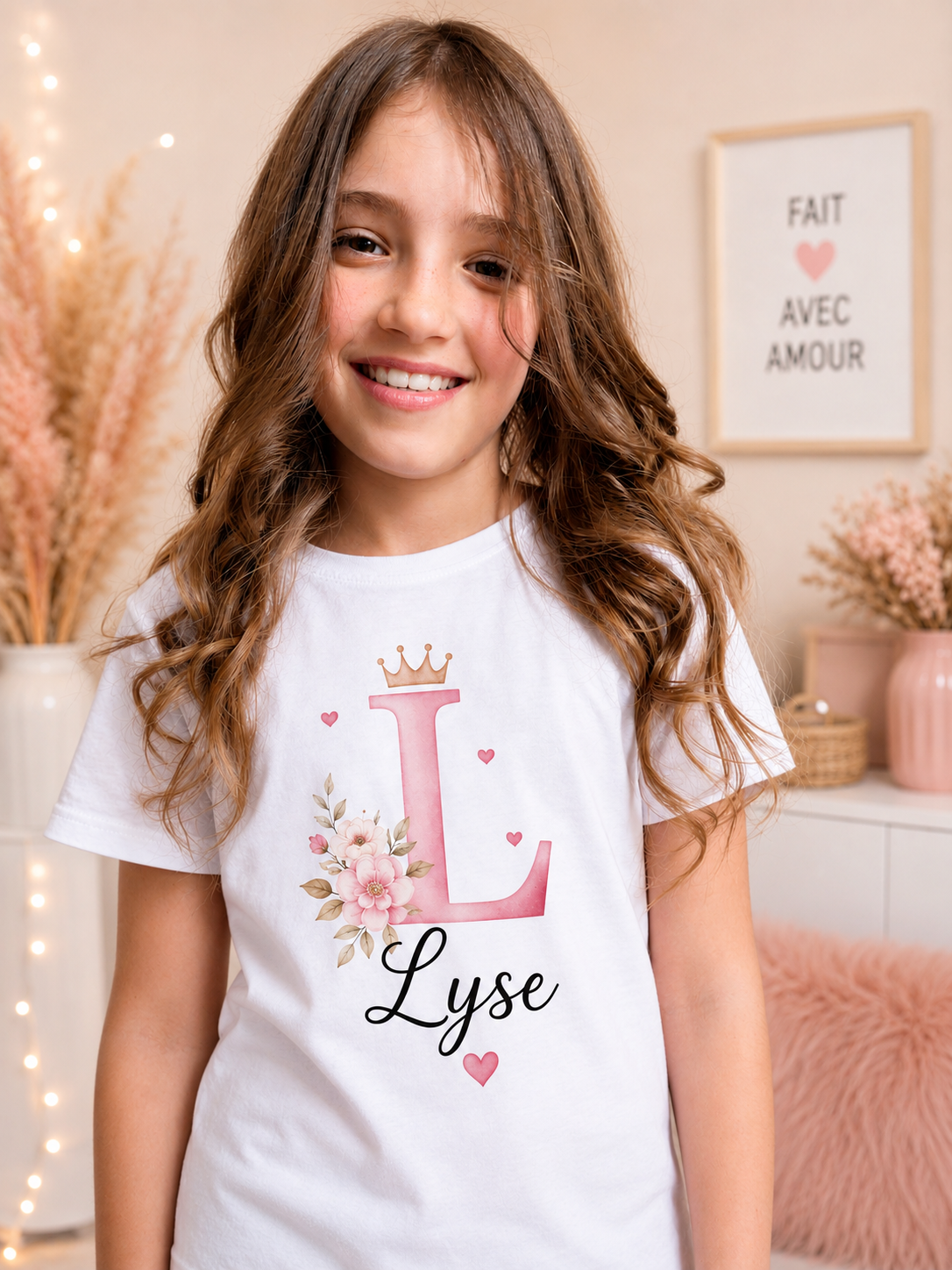 Tee shirt personnalisé enfants