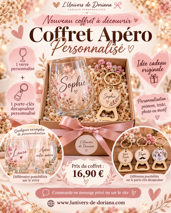 🍻 Coffret Apéro Personnalisé