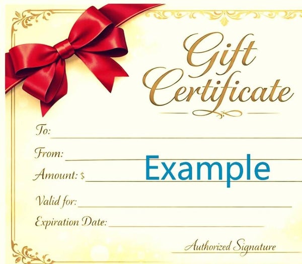 Gift Certificate