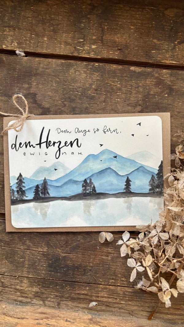 Dem Auge so fern, dem Herzen ewig nah