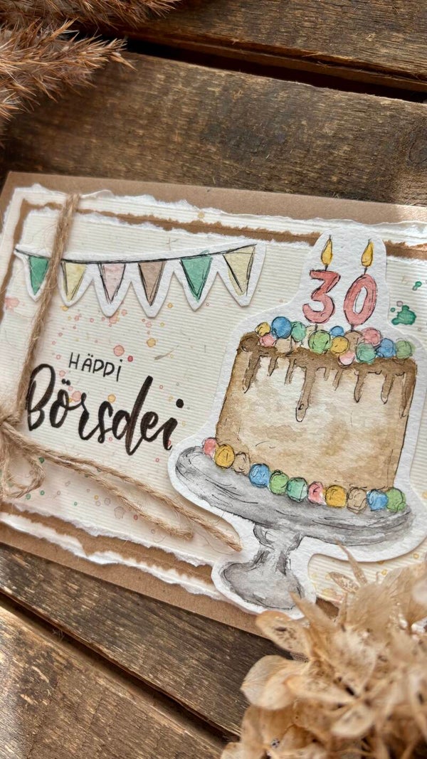 Geburichärtli "Turte"