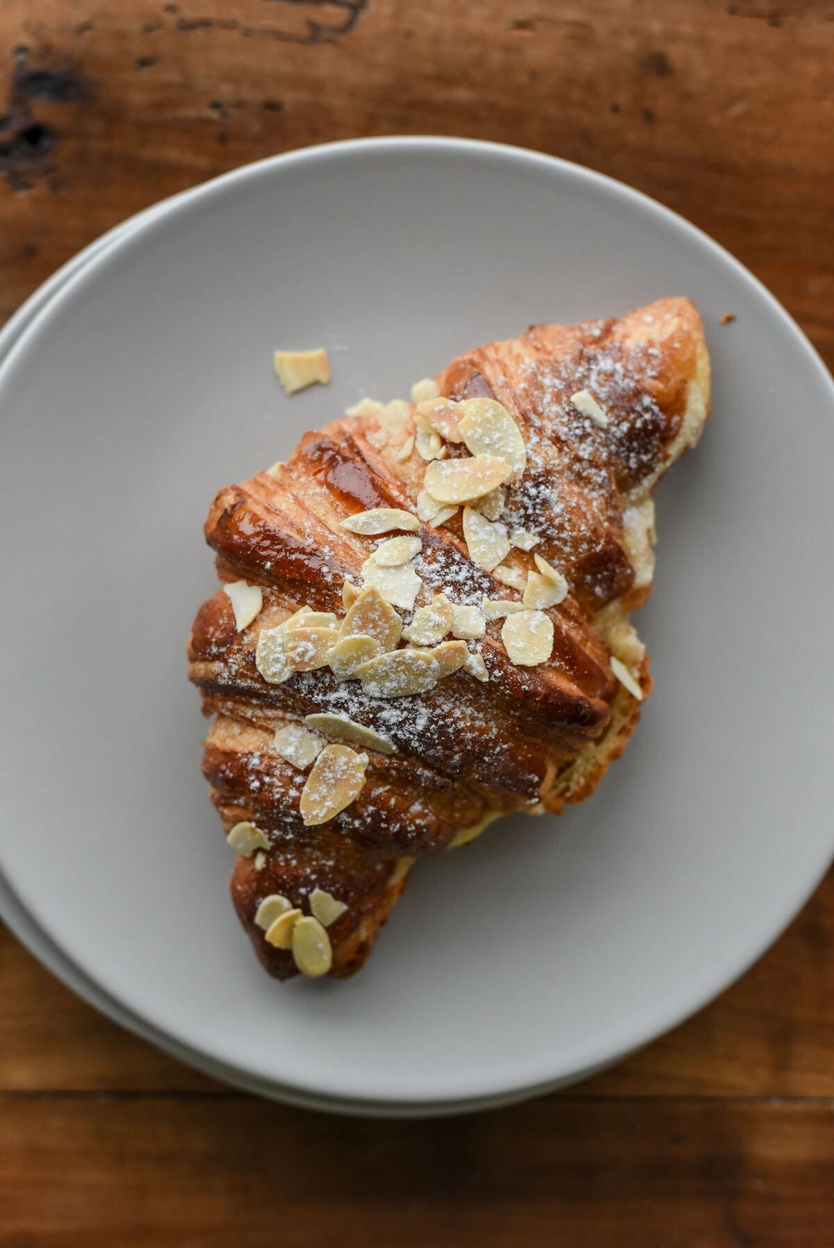 Almond croissant