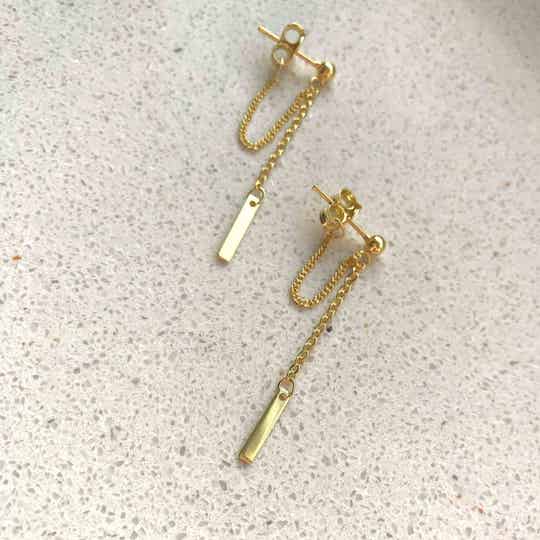 LADY DEBORAH EARRINGS - GOLD