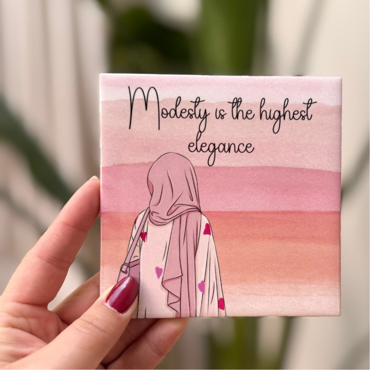 Modesty is the highest elegance