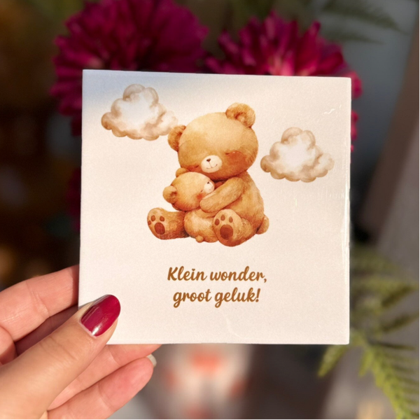 Klein wonder, groot geluk!