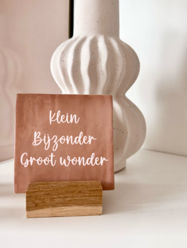 Klein, bijzonder, groot wonder