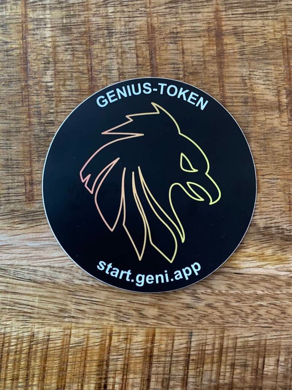 GENIUS-TOKEN sticker