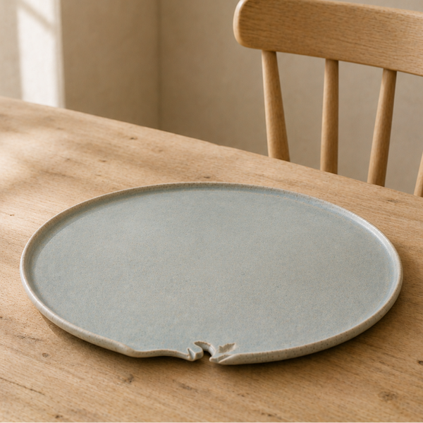 Serveerschaal blauw