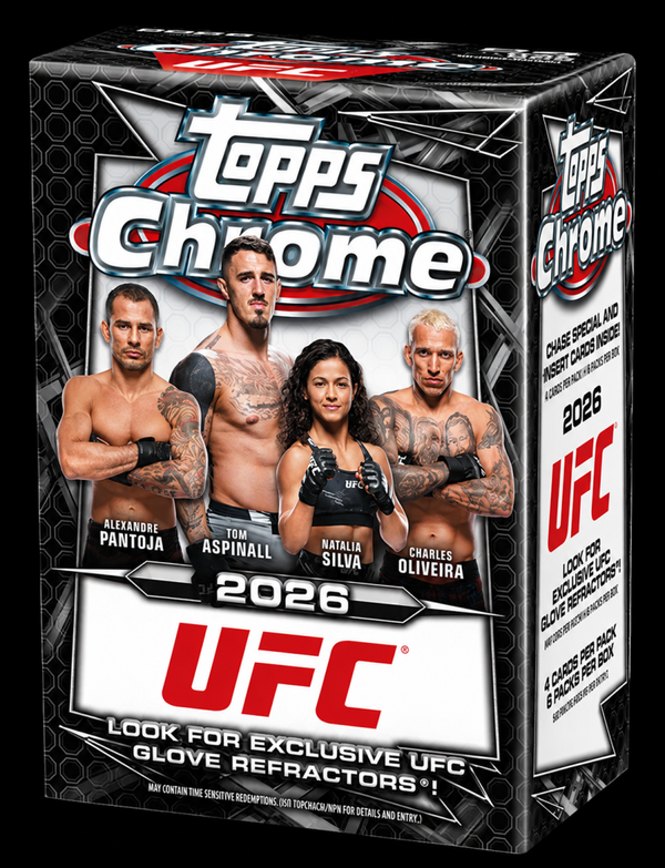 Topps Chrome UFC 2026 Value Blaster Box
