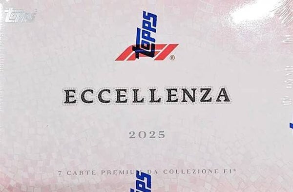 Topps Eccellenza Formula 1 2025 Hobby Box