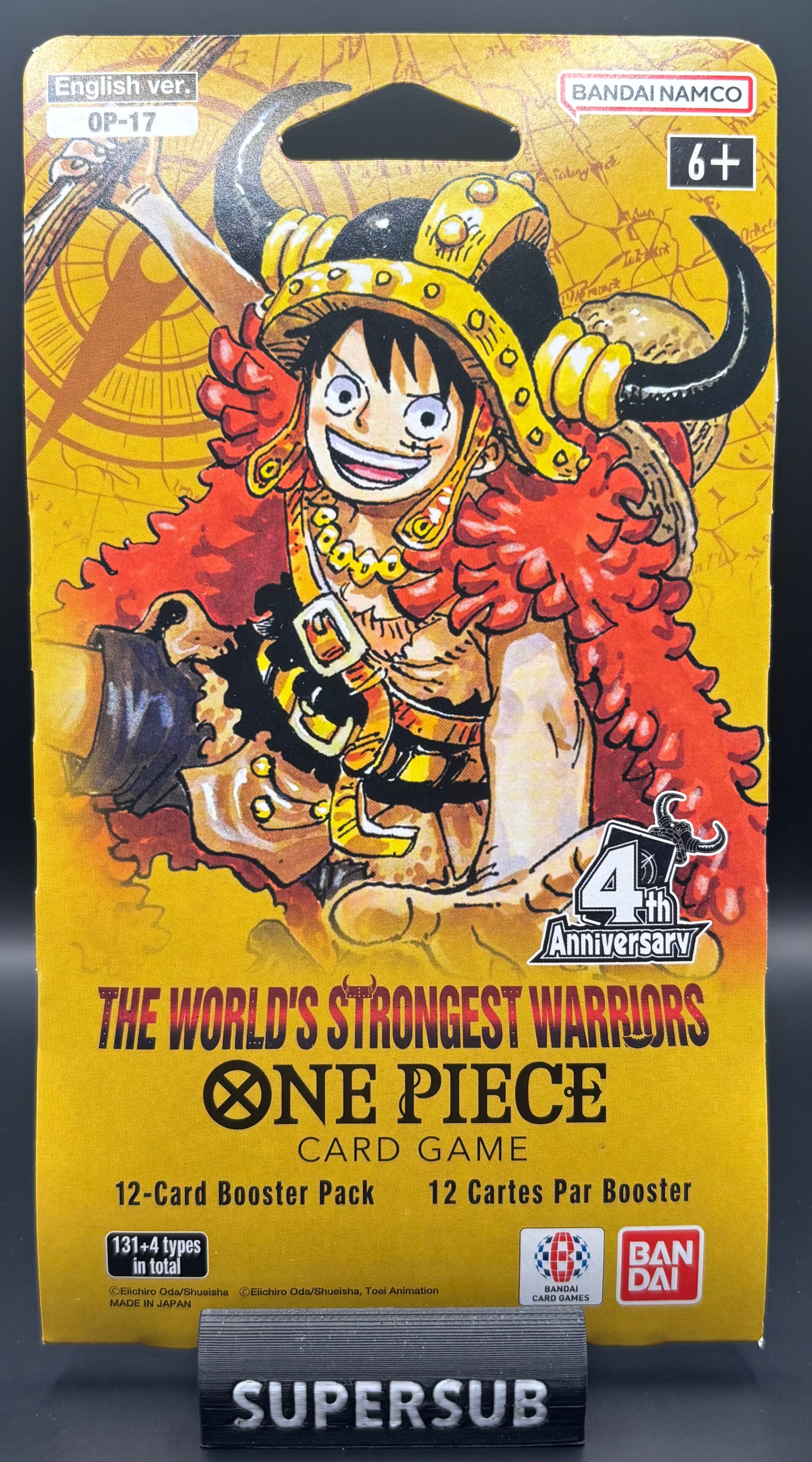 One Piece - OP-17 Sleeved Booster English (The World's Strongest Warriors)
