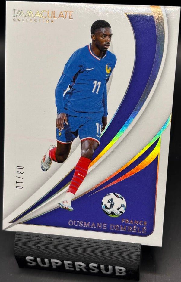 Panini Immaculate Ousmane Dembélé France /10 2024-2025