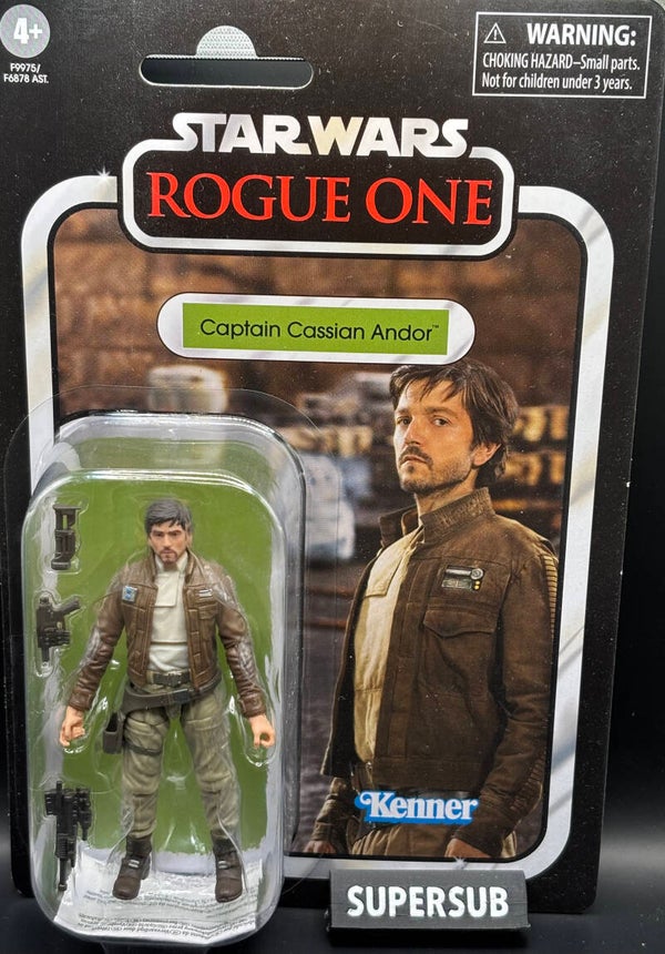 Star Wars Disney Captain Cassian Andor Figure Hasbro