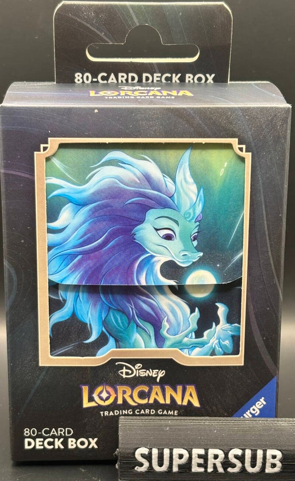 Disney Lorcana TCG: Rise of the Floodborn – Sisu 80-Card Deck Box