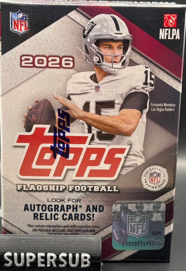 Topps Flagship Football 2026 NFL Blaster Value Box