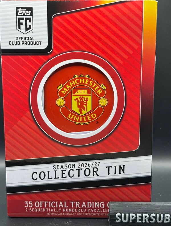 Topps Collector Tin Manchester United 2026-27
