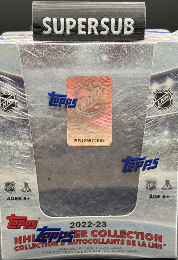 Topps 2022-23 NHL Hockey Sticker 50 Pack Box