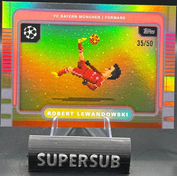 Topps UCC Robert Lewandowski Bayern München 9bit /50 Gold 2026