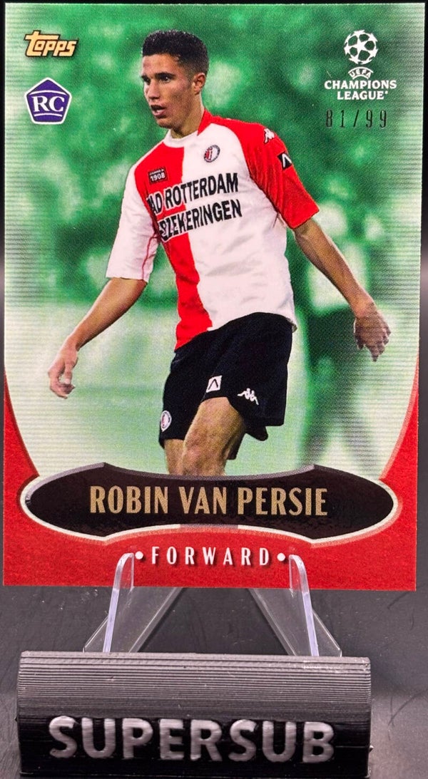 Topps Lost Rookie Robin van Persie Feyenoord /99
