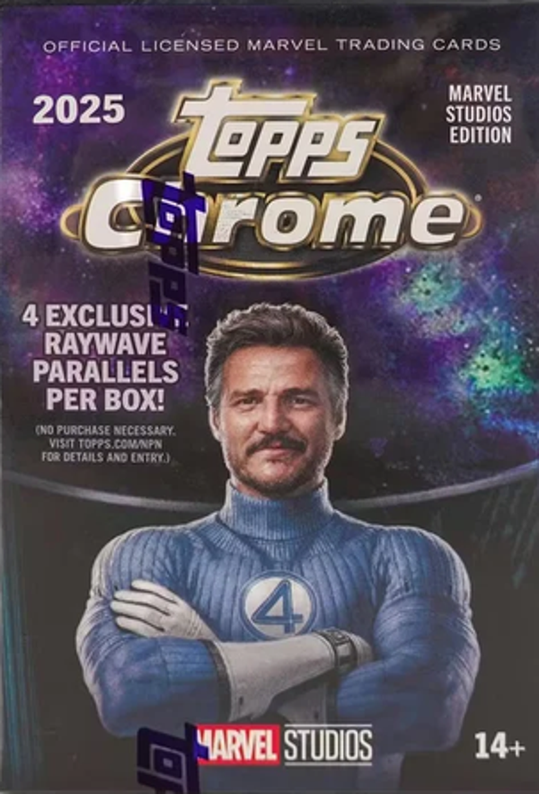 Topps Chrome Marvel 2025 Value Blaster Box