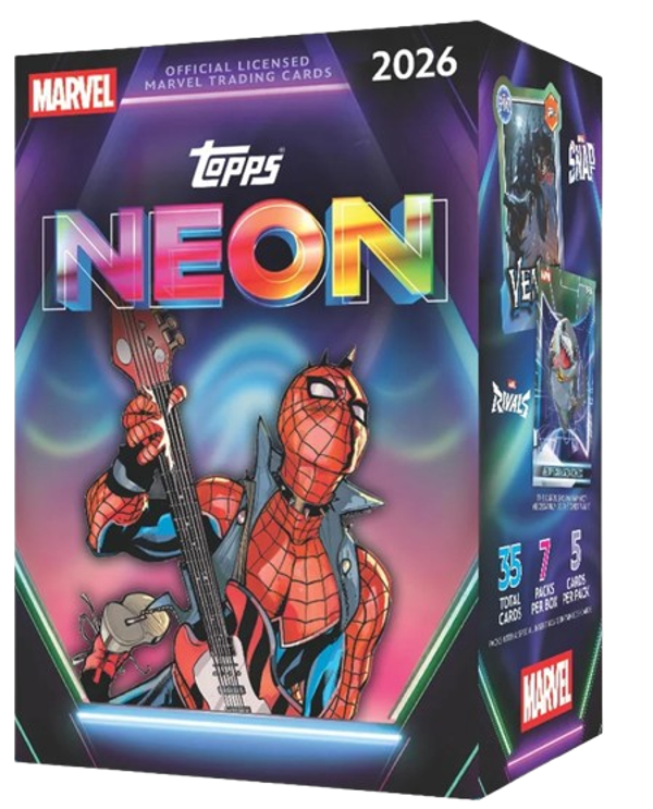 Topps Marvel Neon 2026 Value Blaster Box