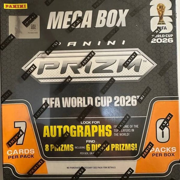 Panini Prizm FIFA World Cup 2026 Mega Box