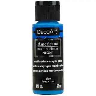DecoArt Americana Multi-surface Neon Blue