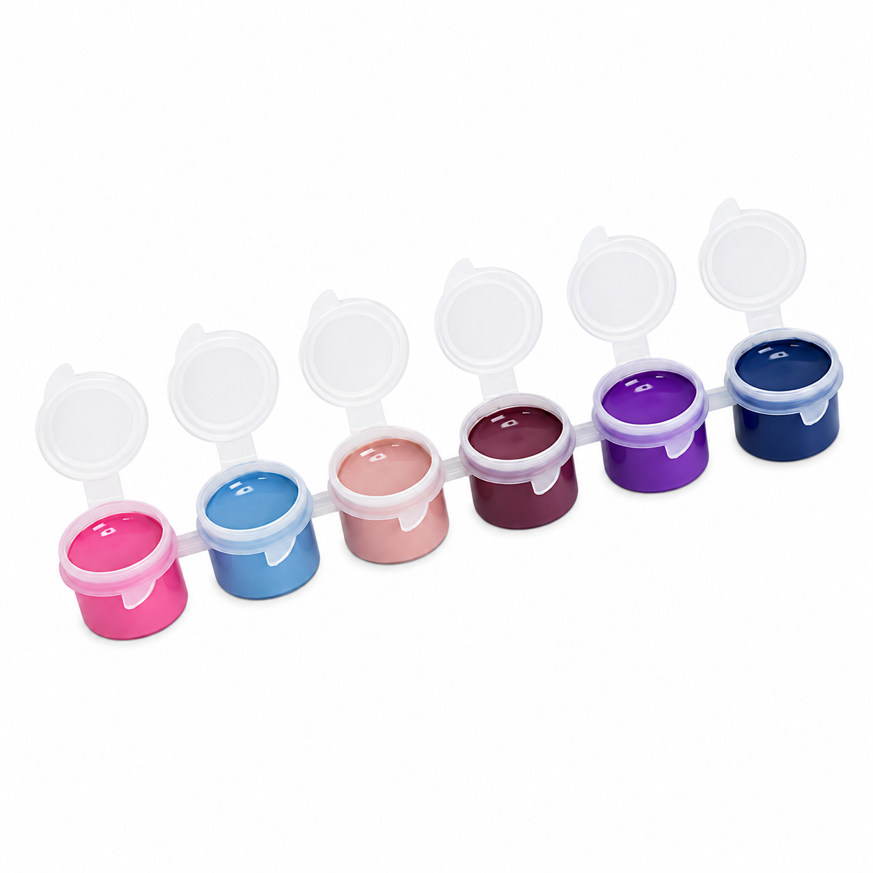 Verfstrip DecoArt Americana Collectie 2026 set 1 - 6 x 5 ml