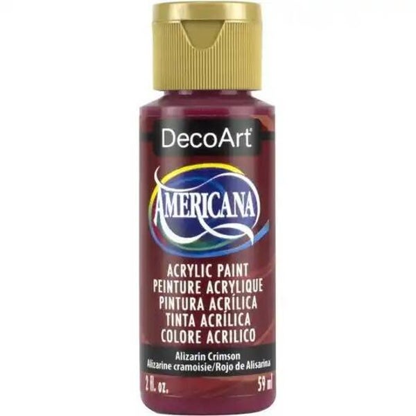 DecoArt Americana Alizarin Crimson
