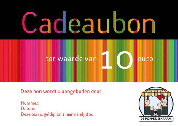 Cadeaubon € 10,-