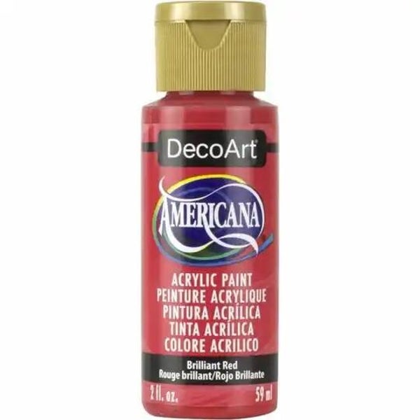 DecoArt Americana Brilliant Red