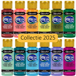 DecoArt Americana nieuwe kleuren 2025