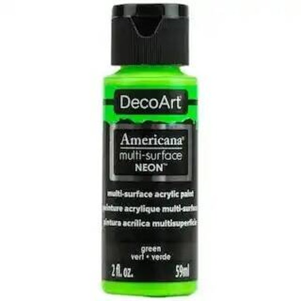 DecoArt Americana Multi-surface Neon Green