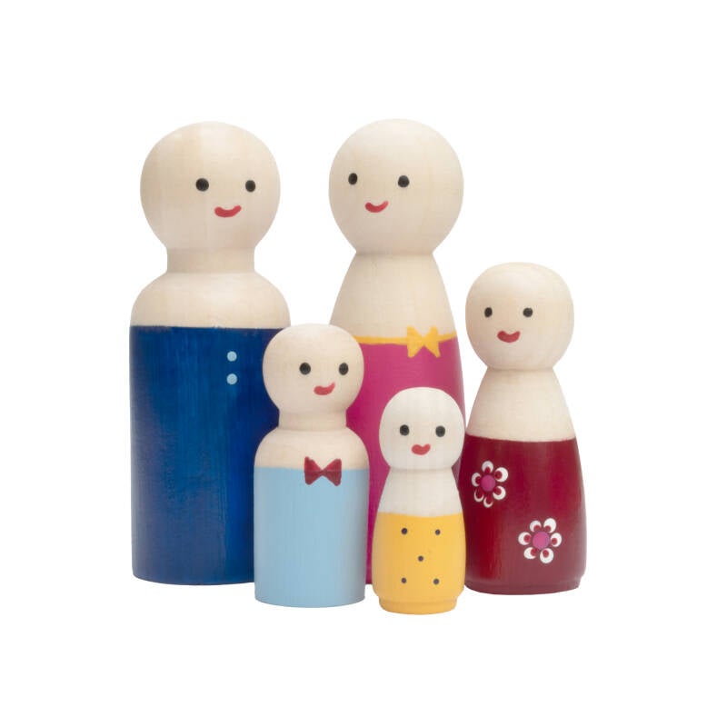 Houten poppetjes met betekenis