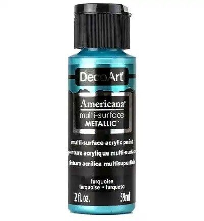 DecoArt Americana Metallic Turquoise
