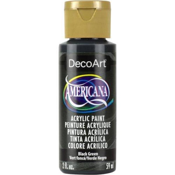 DecoArt Americana Black Green