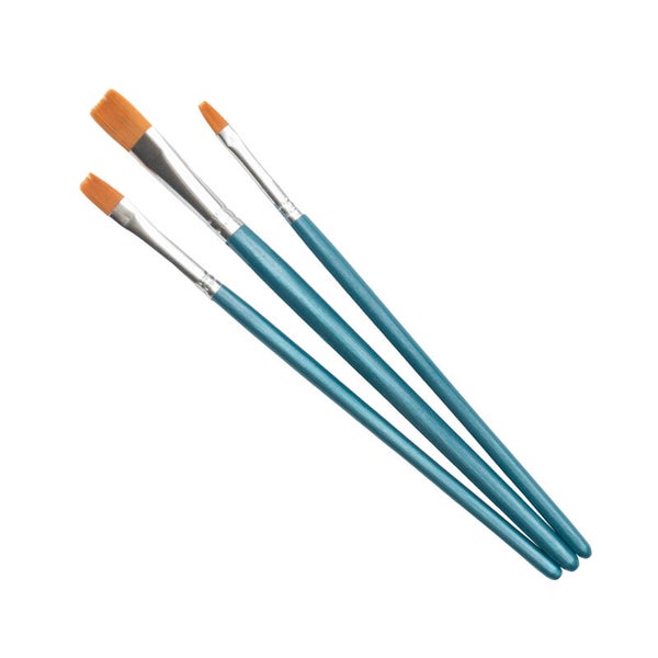 Penselenset 3-delig (plat)