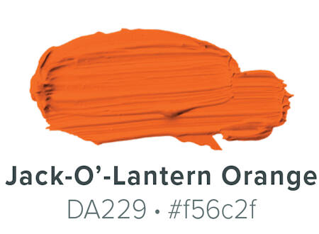 DecoArt Americana Jack-o-Lantern  Orange
