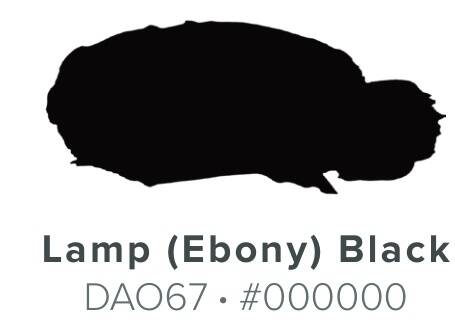  DecoArt Americana  Lamp (Ebony) Black